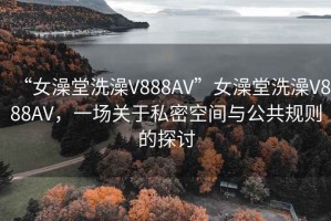 “女澡堂洗澡V888AV”女澡堂洗澡V888AV，一场关于私密空间与公共规则的探讨