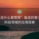 “独龙什么意思呀”独龙的意义与在科技领域的应用探索