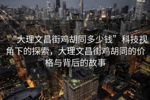 “大理文昌街鸡胡同多少钱”科技视角下的探索，大理文昌街鸡胡同的价格与背后的故事