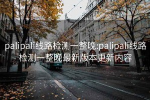 palipali线路检测一整晚:palipali线路检测一整晚最新版本更新内容