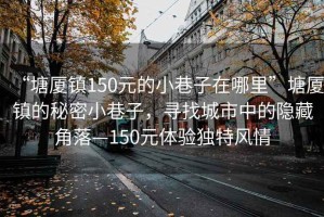 “塘厦镇150元的小巷子在哪里”塘厦镇的秘密小巷子，寻找城市中的隐藏角落—150元体验独特风情