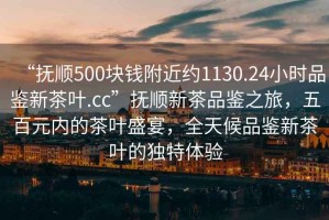 “抚顺500块钱附近约1130.24小时品鉴新茶叶.cc”抚顺新茶品鉴之旅，五百元内的茶叶盛宴，全天候品鉴新茶叶的独特体验