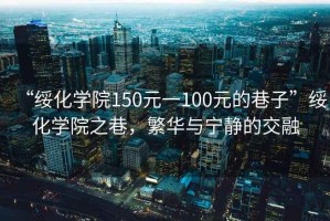 “绥化学院150元一100元的巷子”绥化学院之巷，繁华与宁静的交融