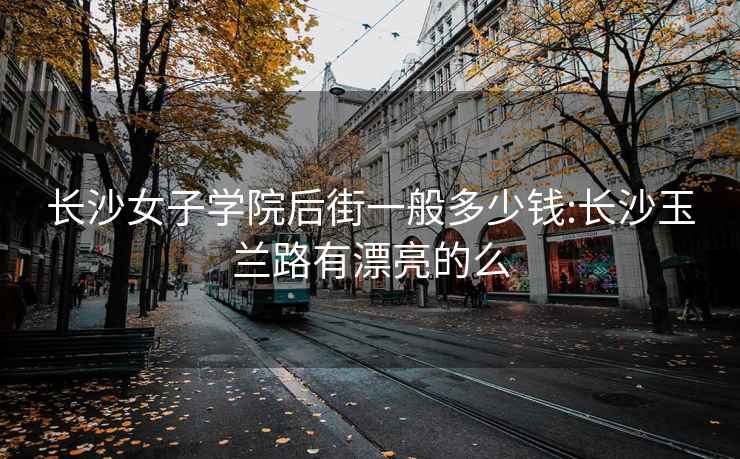 长沙女子学院后街一般多少钱:长沙玉兰路有漂亮的么