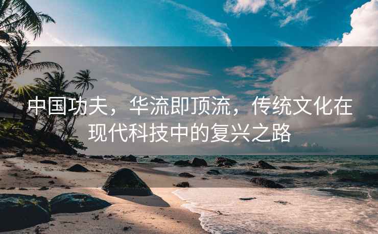 中国功夫，华流即顶流，传统文化在现代科技中的复兴之路