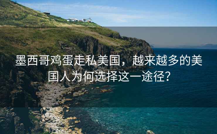 墨西哥鸡蛋走私美国，越来越多的美国人为何选择这一途径？