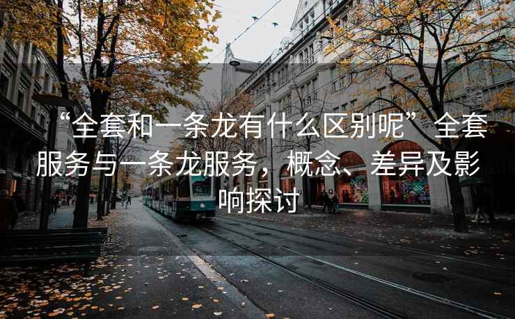 “全套和一条龙有什么区别呢”全套服务与一条龙服务，概念、差异及影响探讨