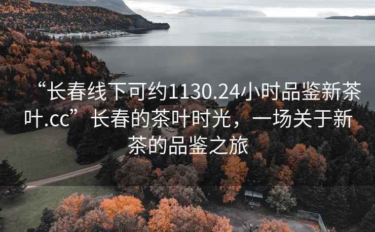 “长春线下可约1130.24小时品鉴新茶叶.cc”长春的茶叶时光，一场关于新茶的品鉴之旅