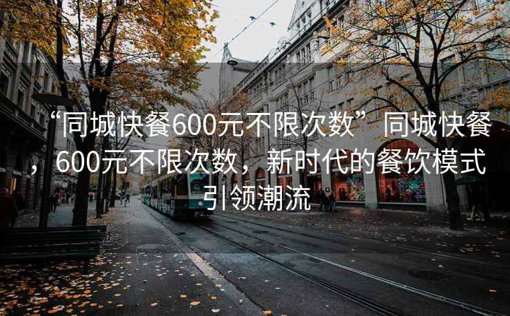 “同城快餐600元不限次数”同城快餐，600元不限次数，新时代的餐饮模式引领潮流